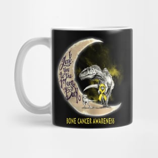 bone cancer dinosaur moon Mug